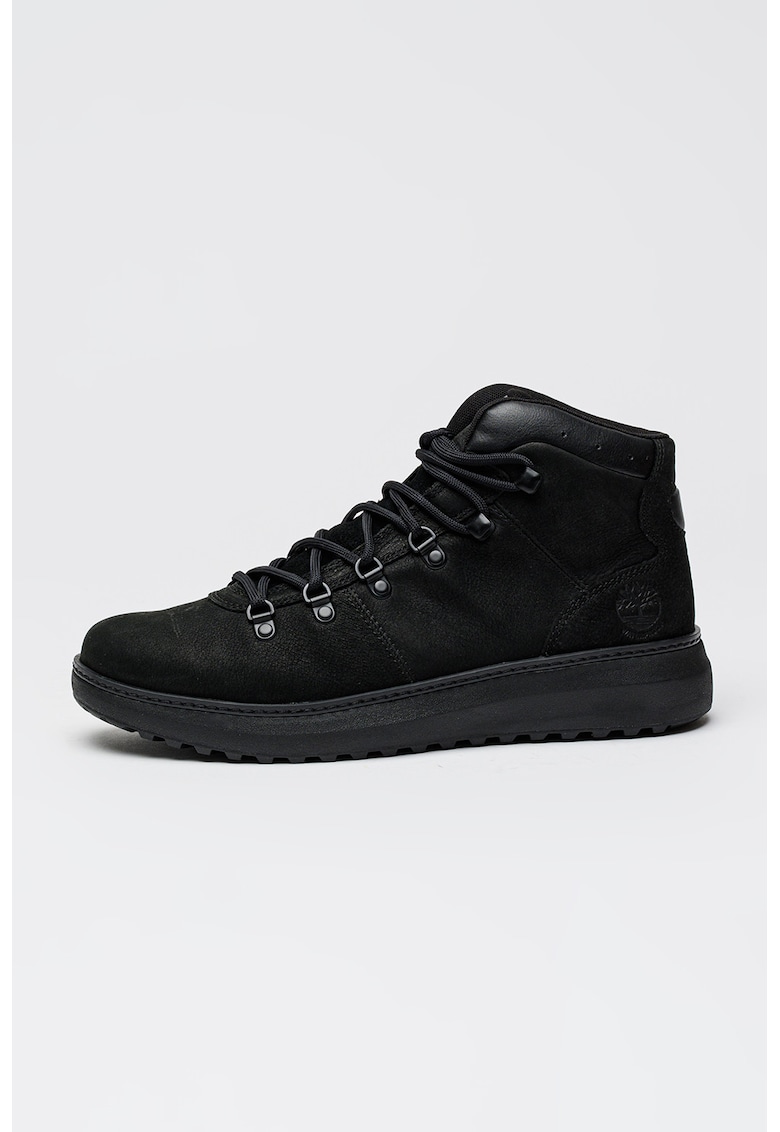Ghete impermeabile de piele Hudson Road - Negru
