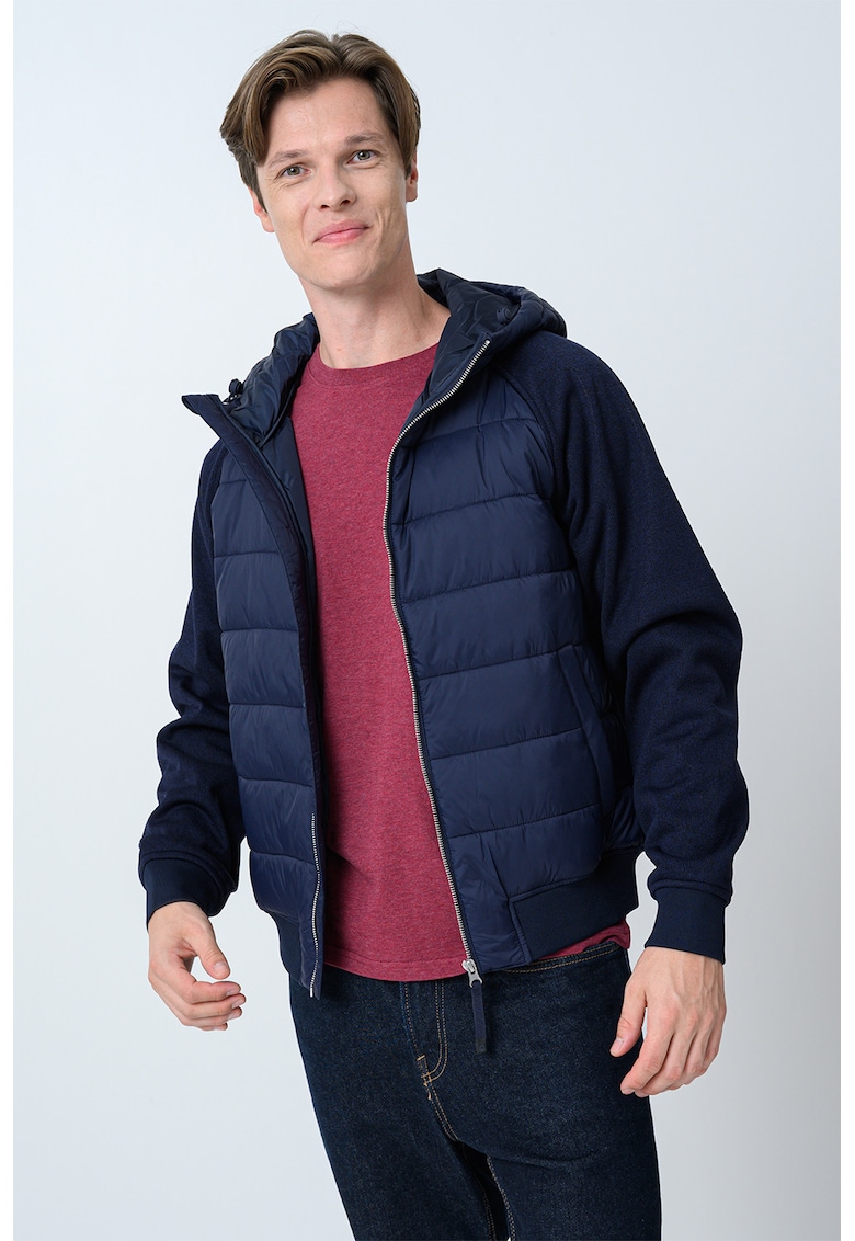 Geaca cu segmente matlasate