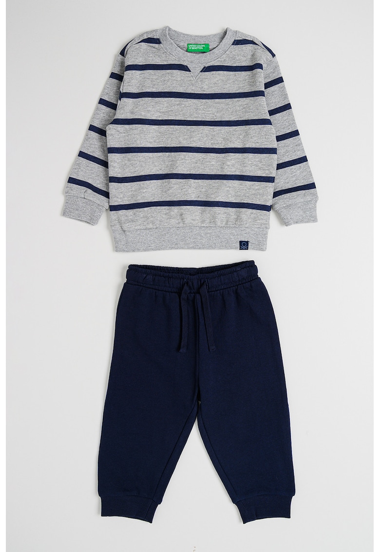 Trening cu imprimeu si buzunar aplicat