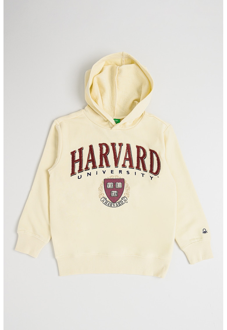 Hanorac din amestec de bumbac cu imprimeu grafic