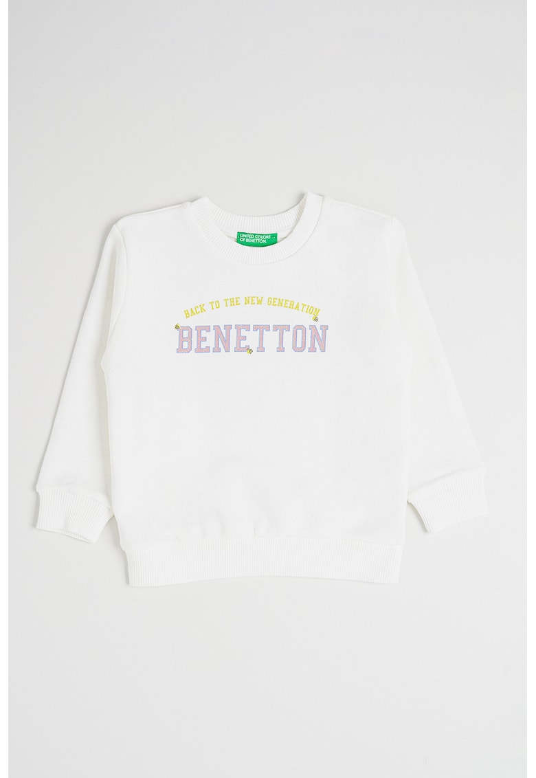 Bluza de trening cu logo pe piept