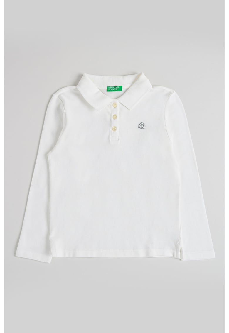 Bluza polo din material pique