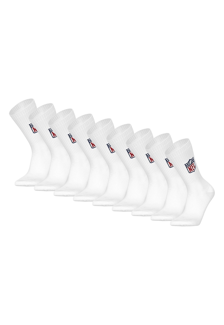 Set de sosete unisex - 9 perechi - Alb