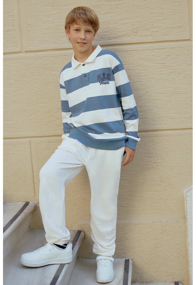 Bluza polo din bumbac Bluza polo din bumbac