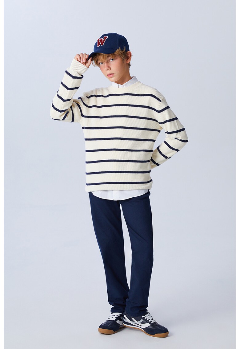 Pantaloni din bumbac cu buzunare