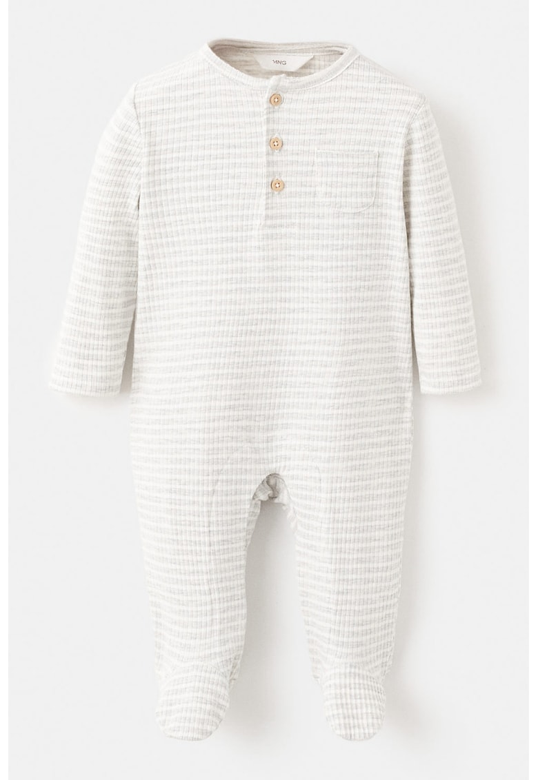 Salopeta striata cu botosei si dungi