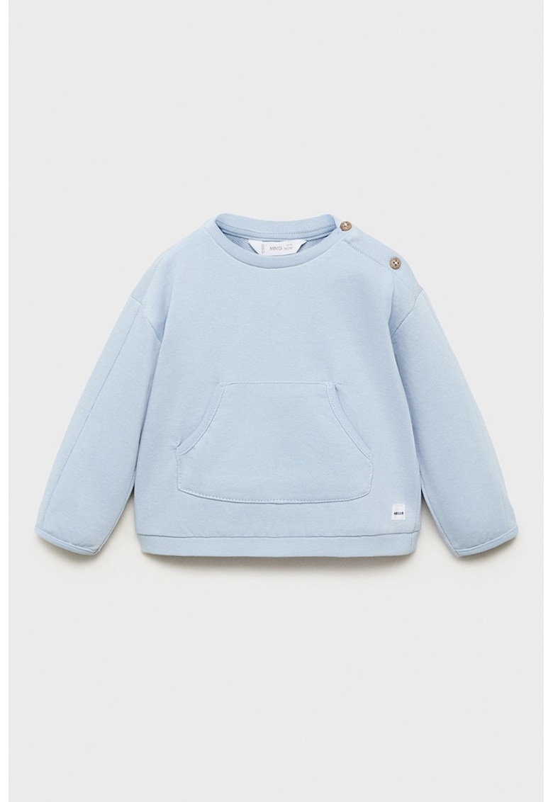 Bluza de trening cu buzunar kangaroo