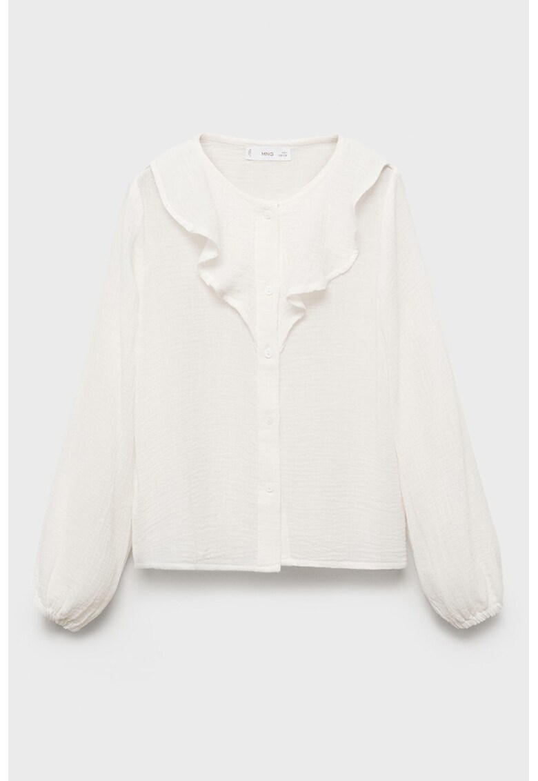 Camasa din bumbac cu volane