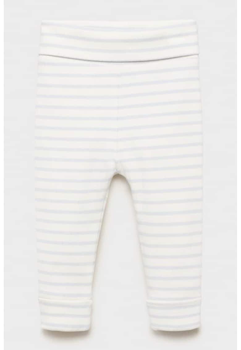 Pantaloni tricotati cu dungi