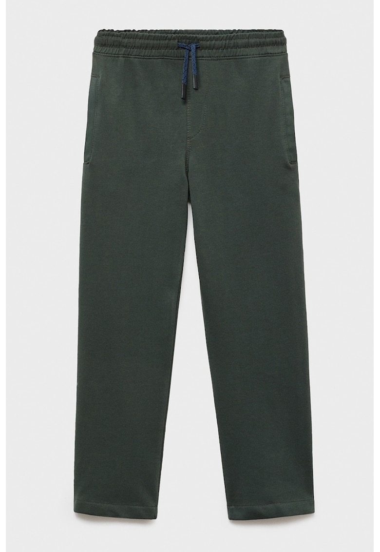 Pantaloni jogger din bumbac cu snur de ajustare