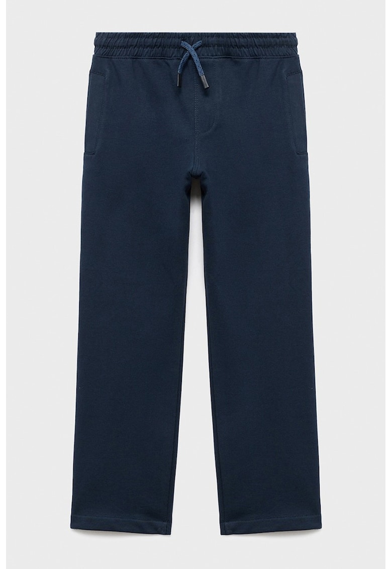 Pantaloni jogger din bumbac cu snur de ajustare