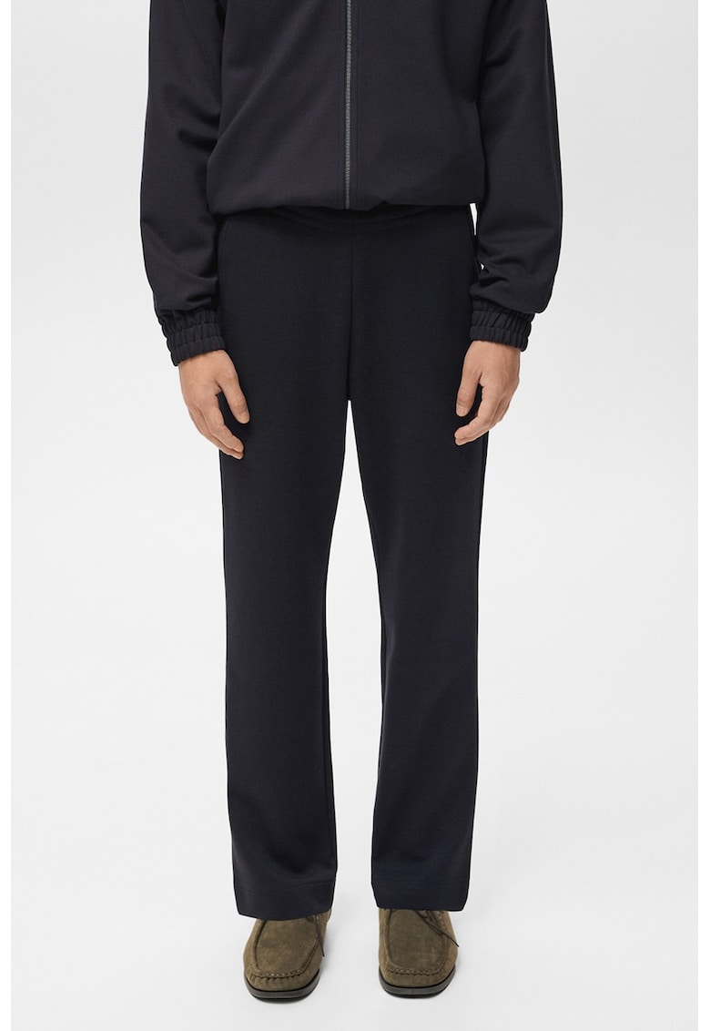 Pantaloni relaxed fit cu snur de ajustare