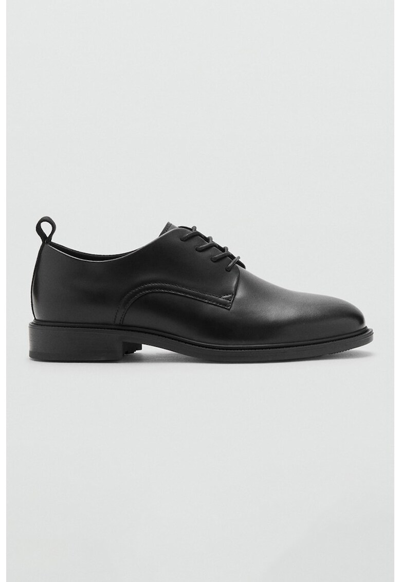 Pantofi derby din piele - Negru