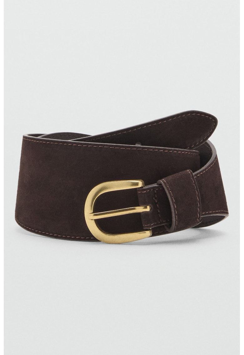 Curea lata din piele intoarsa