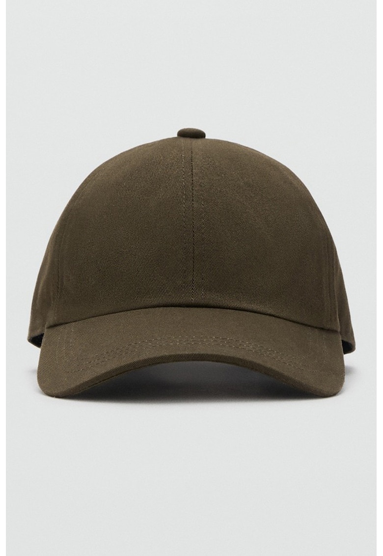 Sapca din bumbac cu model uni