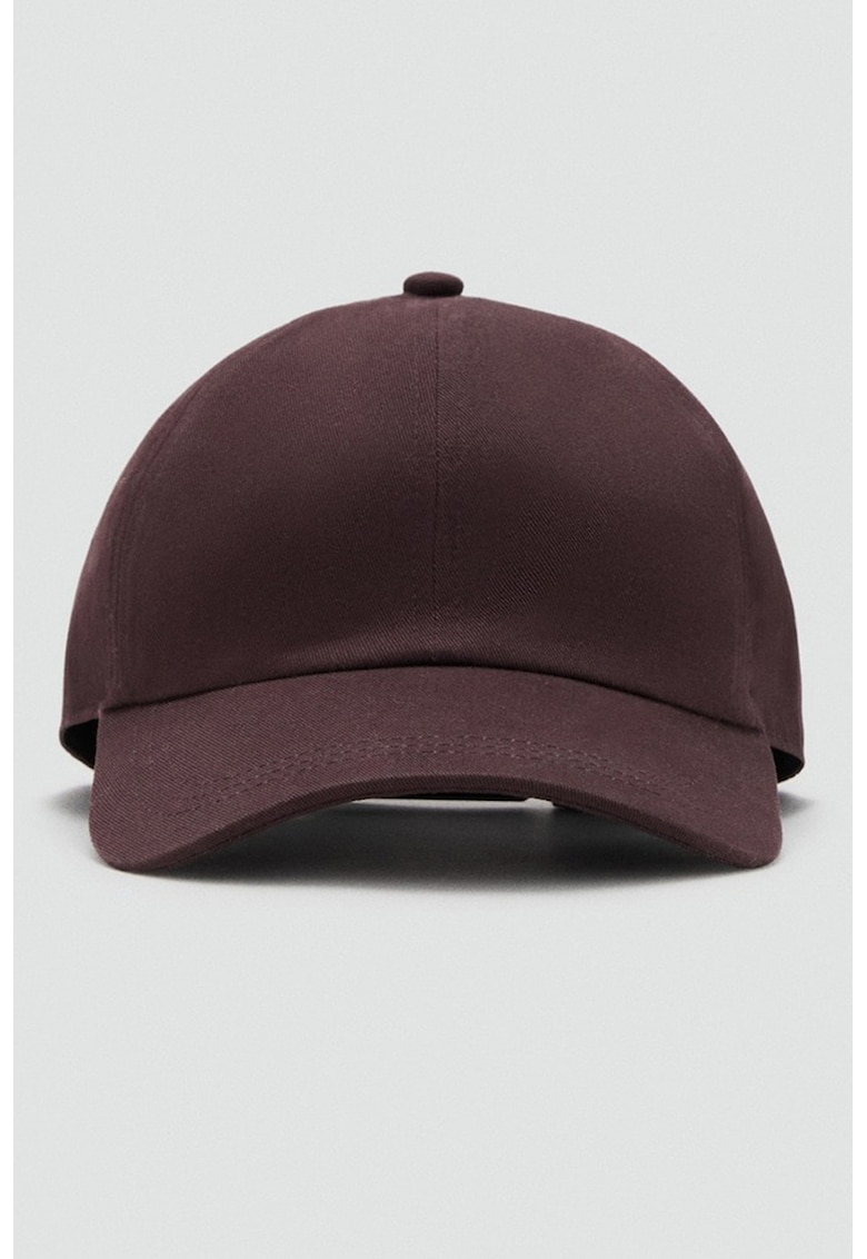 Sapca din bumbac cu model uni