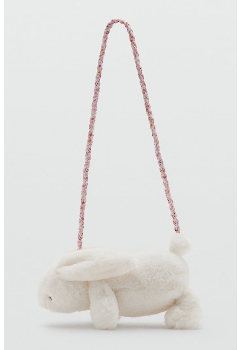 Geanta crossbody in forma de iepure