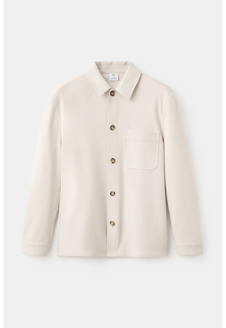 Jacheta-camasa cu buzunar pe piept