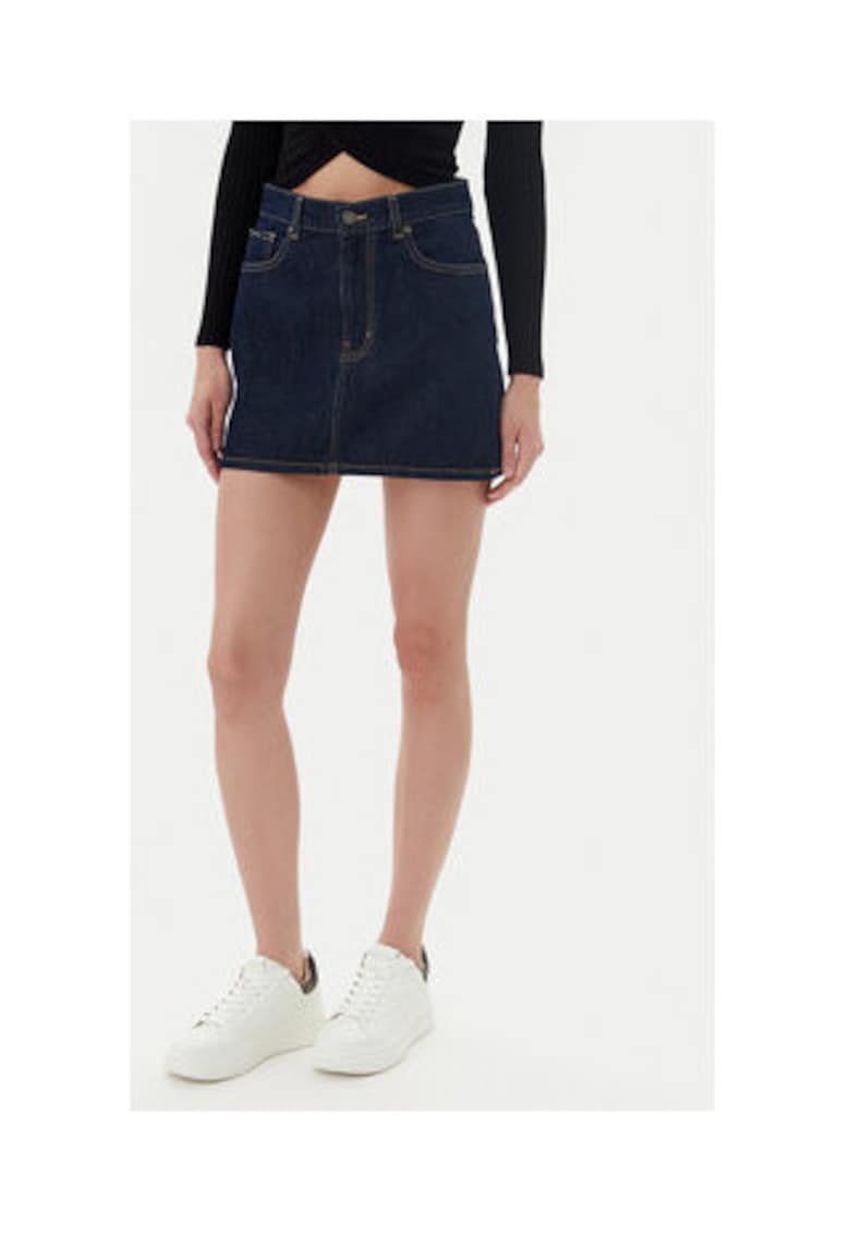 Fusta de dama din denim