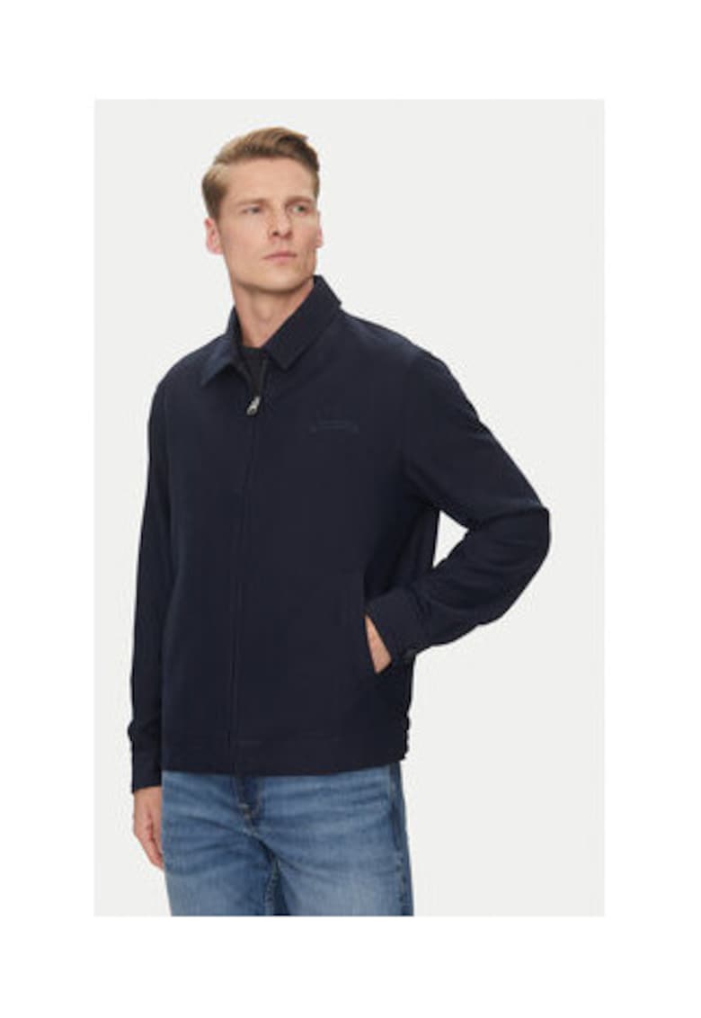 Jacheta slim fit cu buzunare