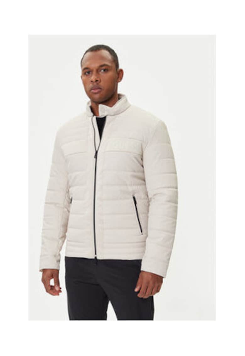 Geaca cu vatelina - fermoar si aspect matlasat