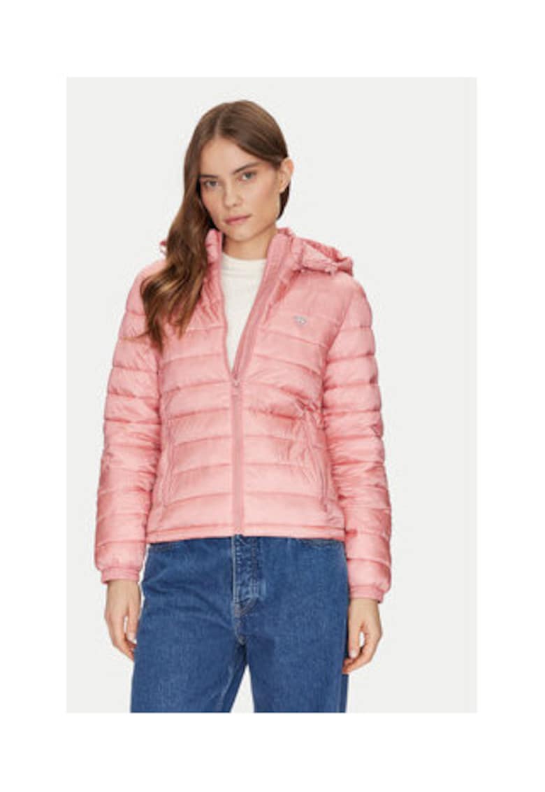 Guess Jeans Jacheta Cu Puf