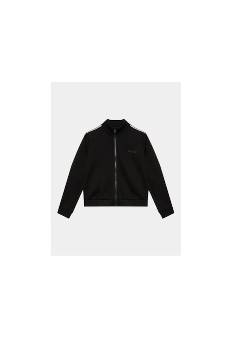 Bluza sport cu logo si fermoar