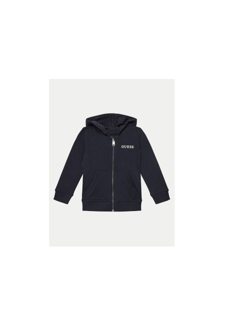 Guess Hanorac din bumbac cu fermoar -