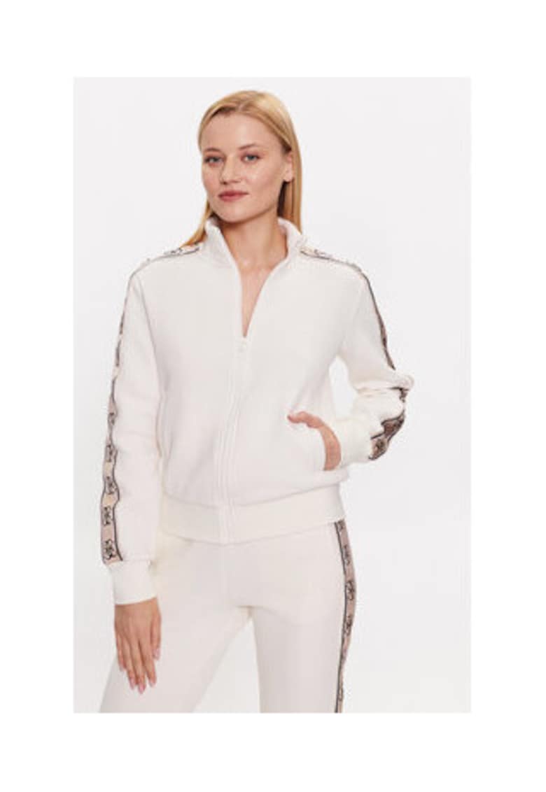 Bluzon cu fermoar si monograma
