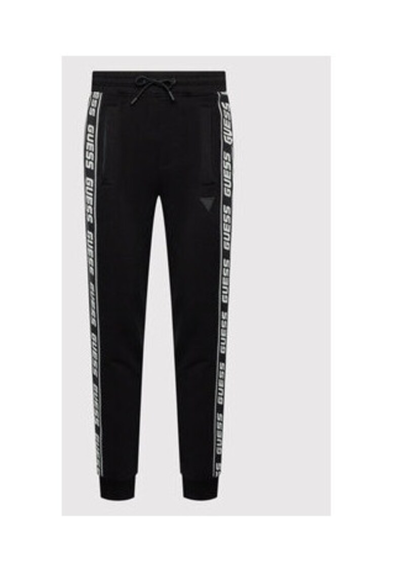 Pantaloni de trening cu benzi logo -