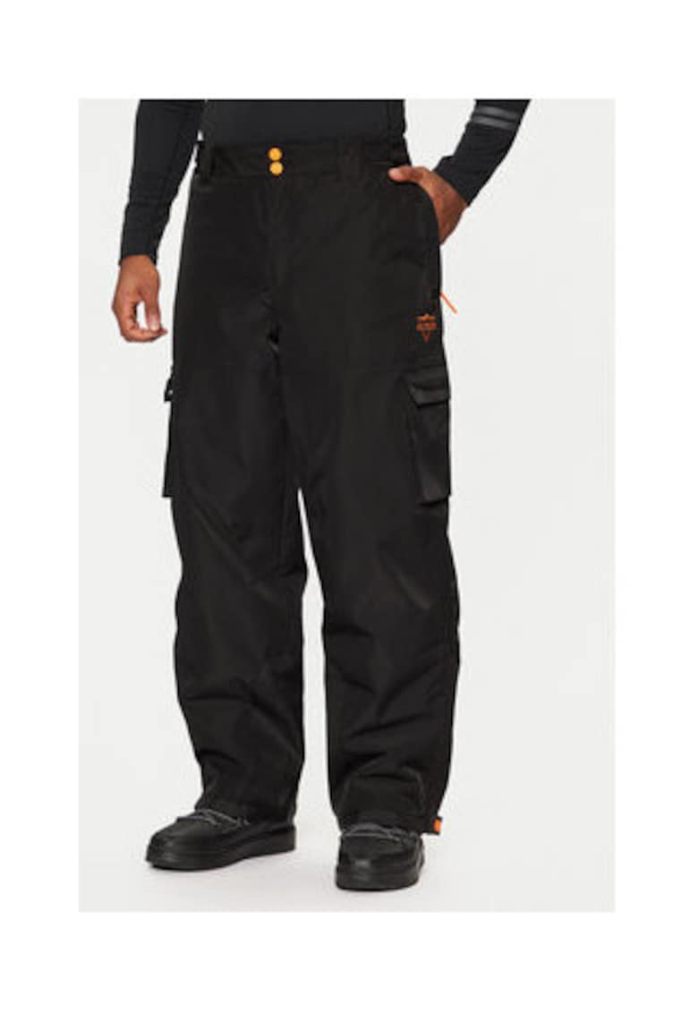 Pantaloni uni cu buzunare laterale - pentru schi