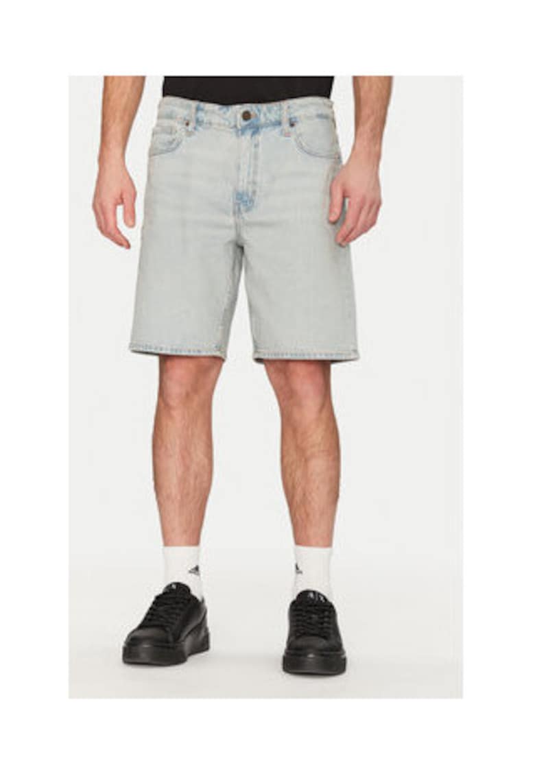 Pantaloni scurți denim multifuncționali - Albastru deschis