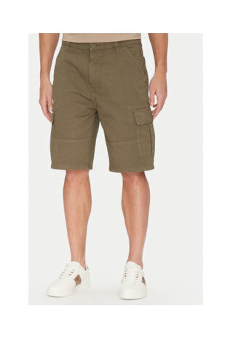 Guess Jeans Pantaloni scurti din - Kaki