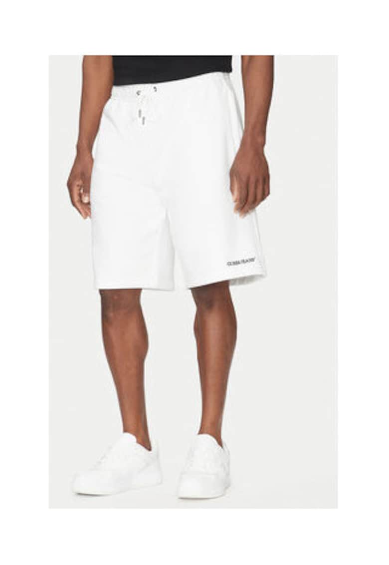 Pantaloni scurti din bumbac cu snur de ajustare