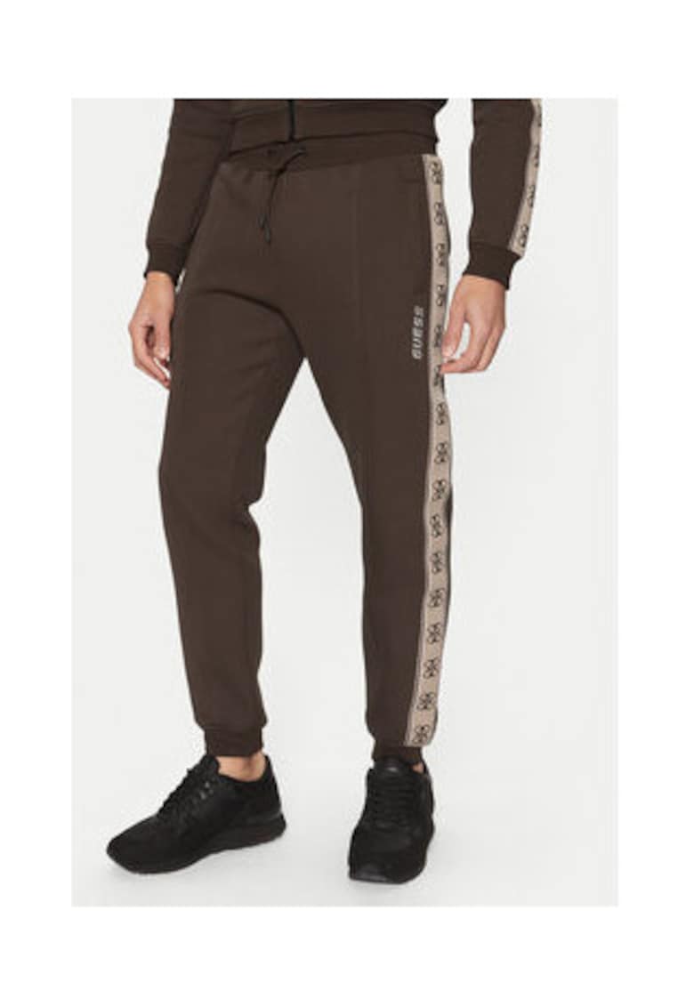 Pantaloni de trening cu benzi laterale logo