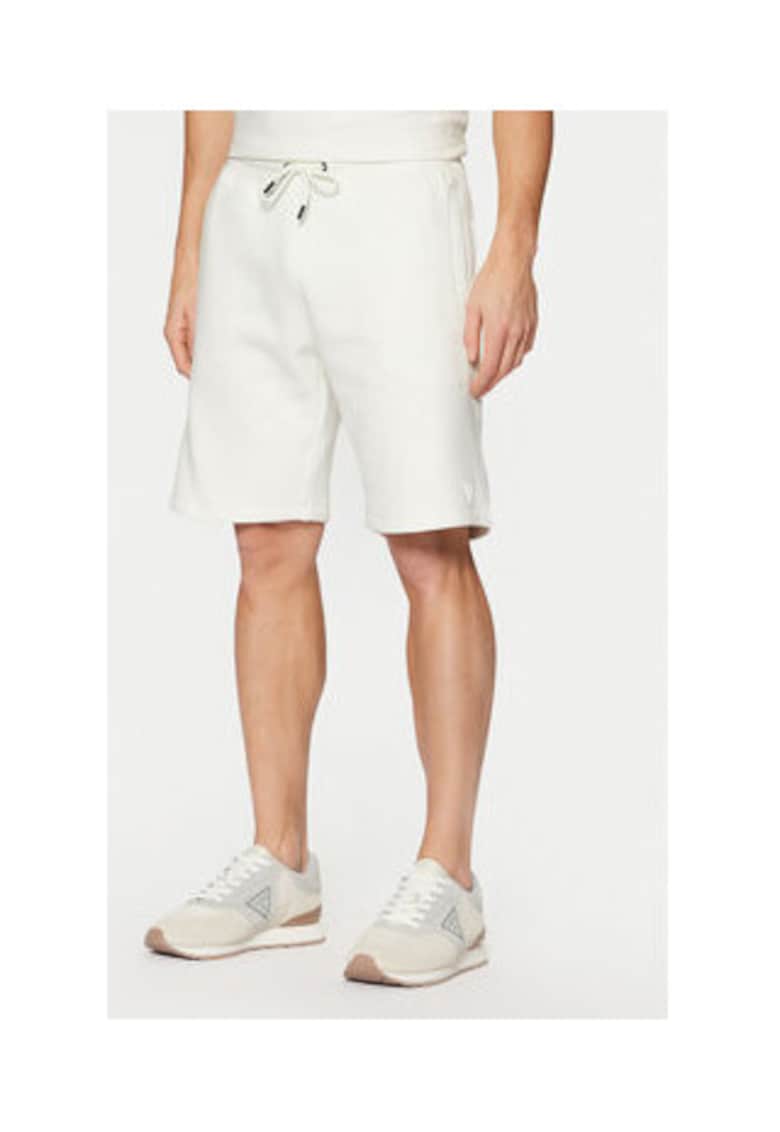 Guess Bermude uni cu talie ajustabila -