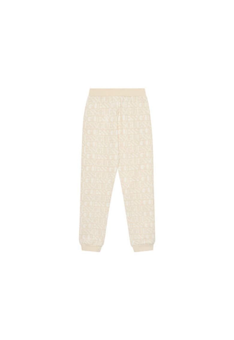 Pantaloni de trening din bumbac cu model logo