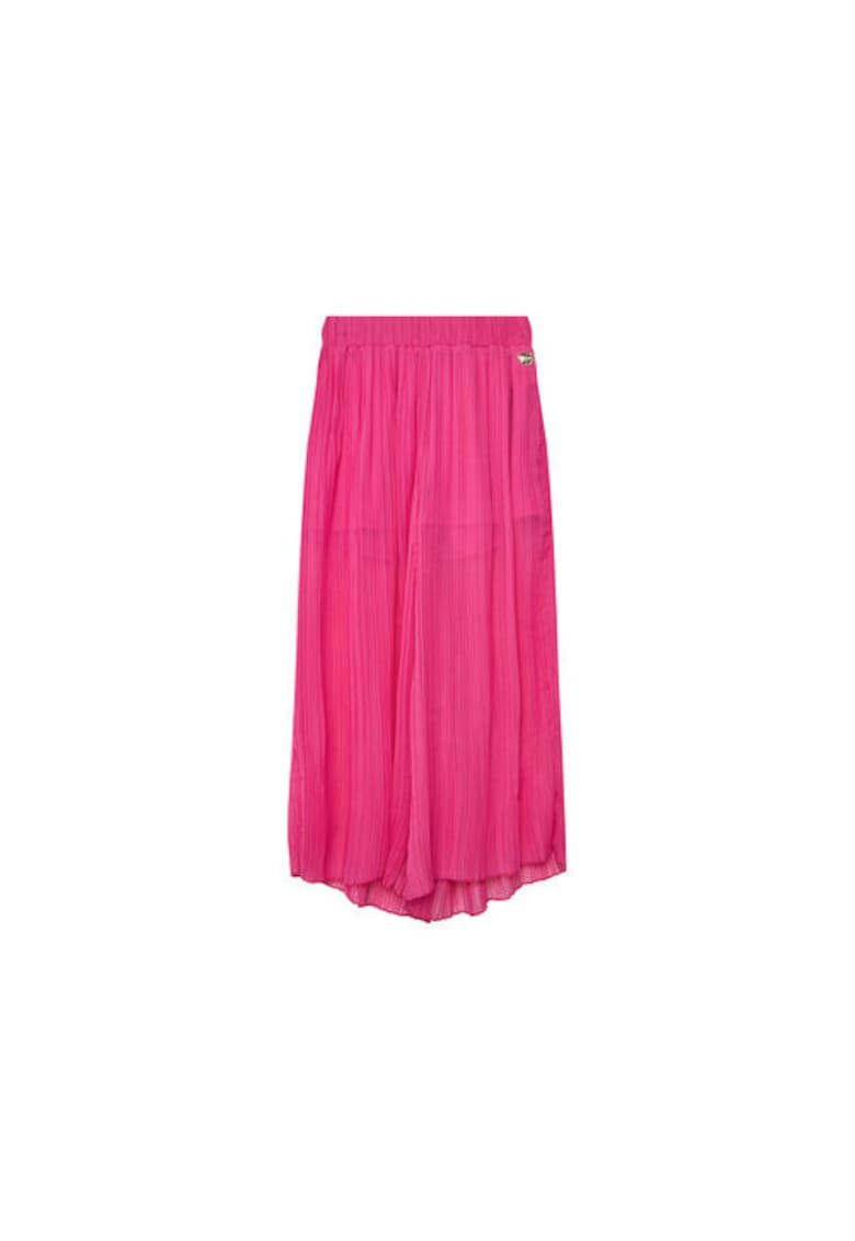 Fusta-pantaloni cu model plisat