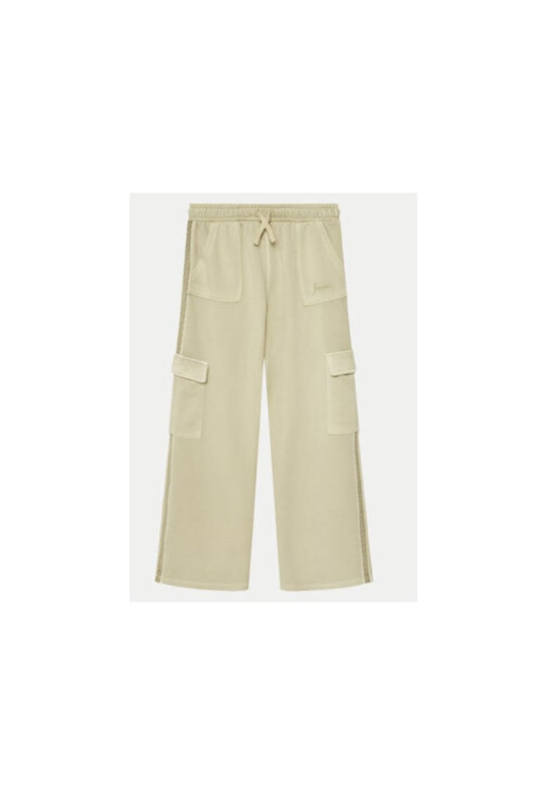 Pantaloni cargo cu croi amplu