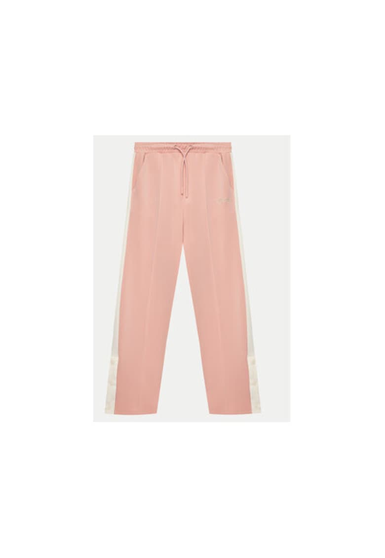Pantaloni de trening relaxed fit cu pliuri pe fata