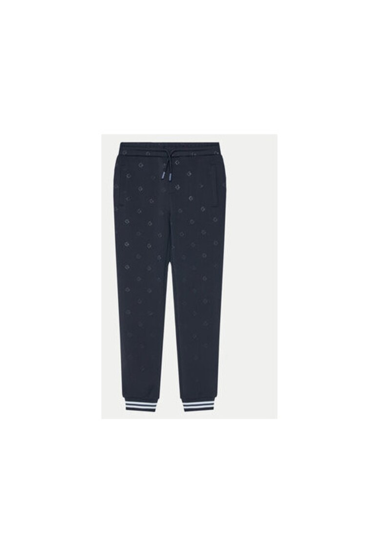 Pantaloni de trening cu mansete contrastante