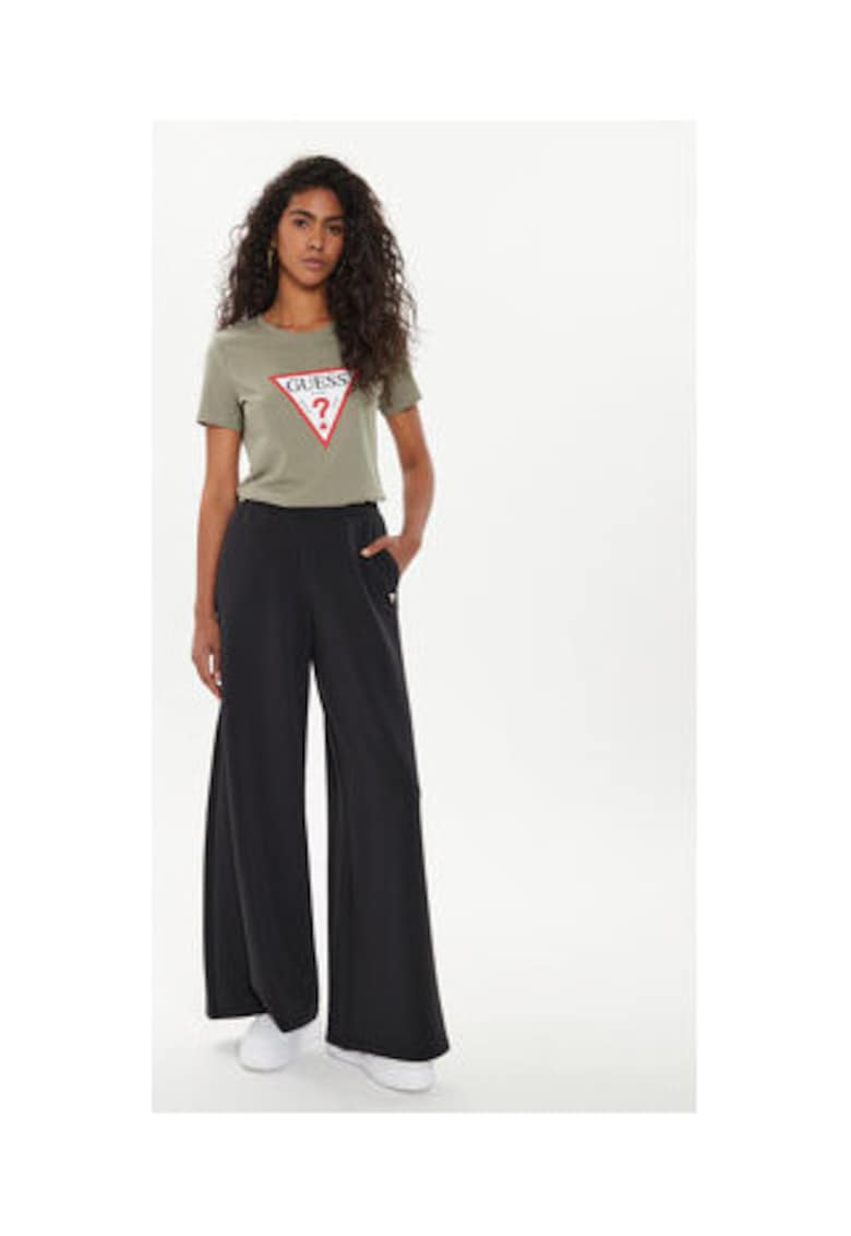 Pantaloni de trening evazati din amestec de modal