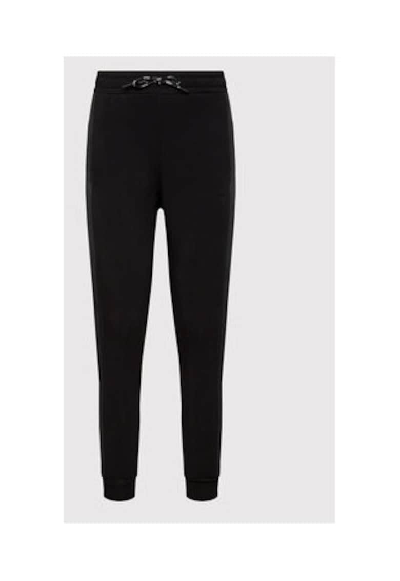 Pantaloni de trening uni cu talie ajustabila