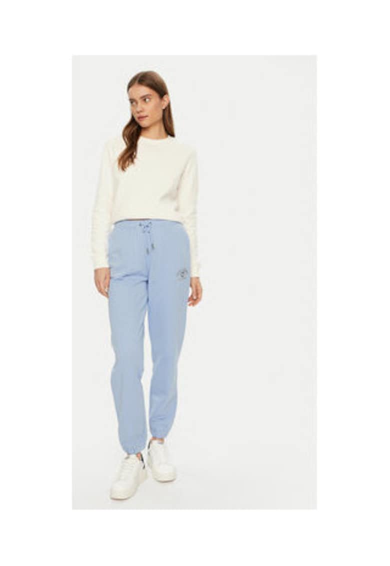 Pantaloni sport conici cu talie ajustabila
