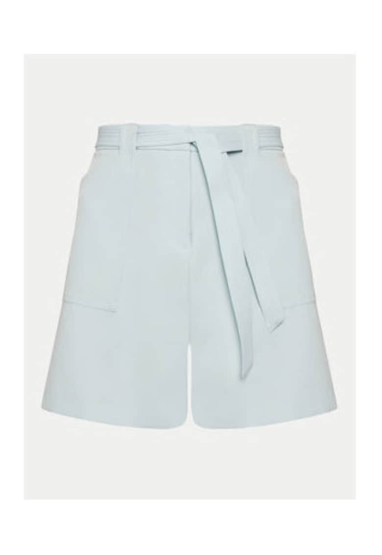 Pantaloni scurti ampli cu cordon