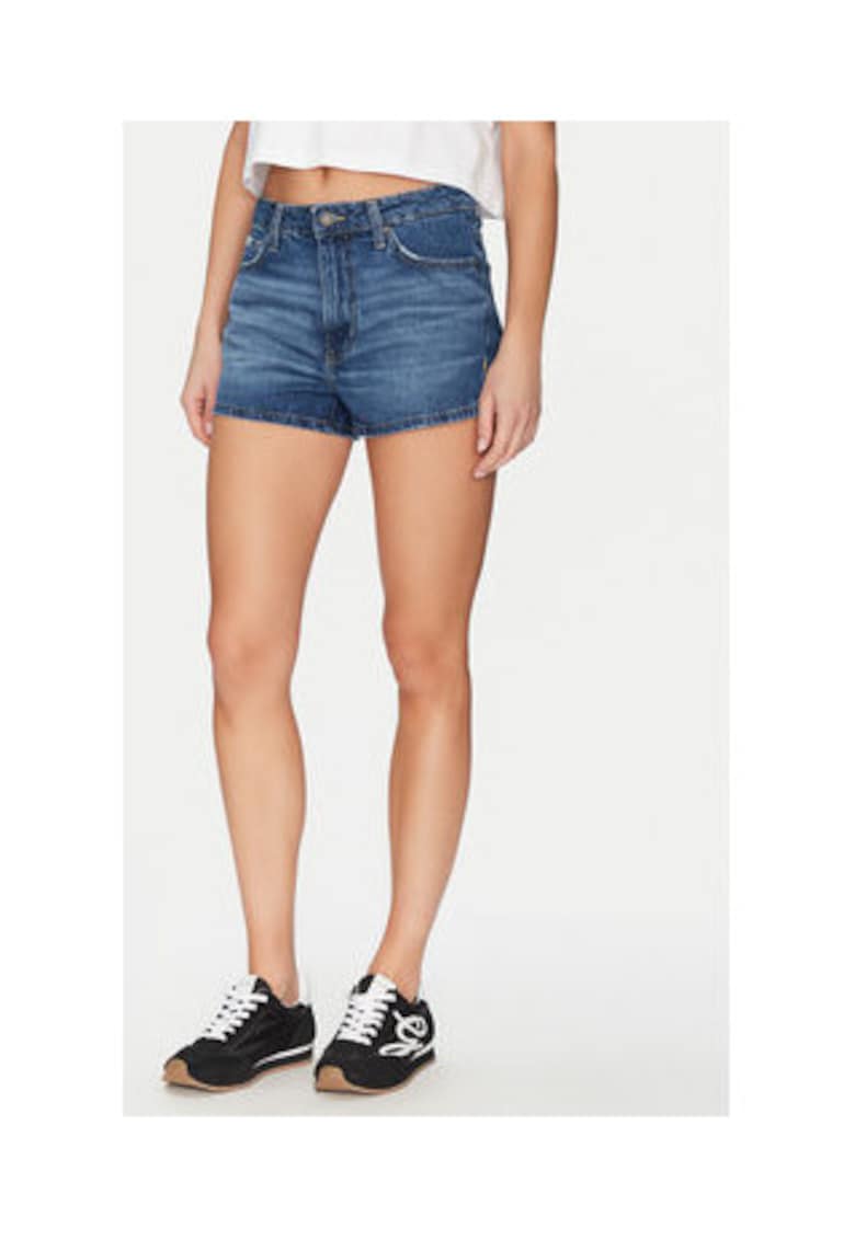 Pantaloni scurti din denim slim fit