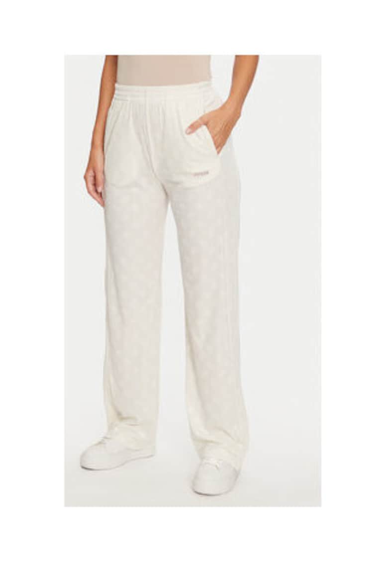 Pantaloni cu imprimeu logo -