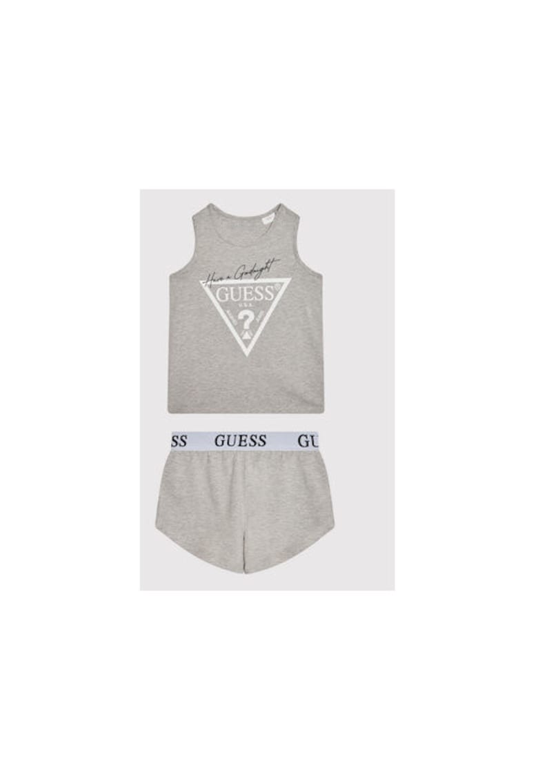 Pijama scurta cu logo