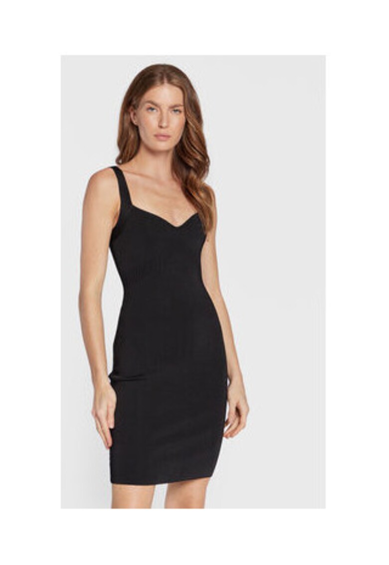Rochie uni bodycon -