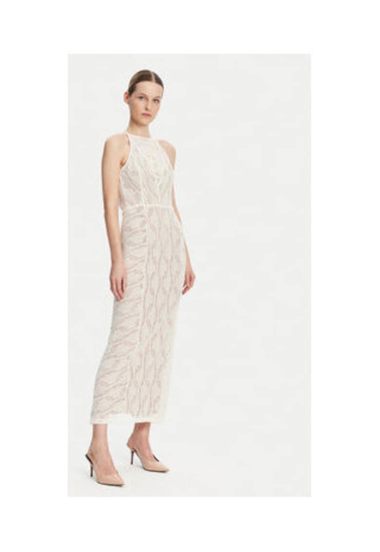 Rochie elegantă de cocktail - Bej